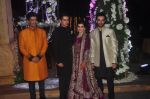 Manish Malhotra, Punit Malhotra at Sangeet ceremony of Riddhi Malhotra and Tejas Talwalkar in J W Marriott, Mumbai on 13th Dec 2014